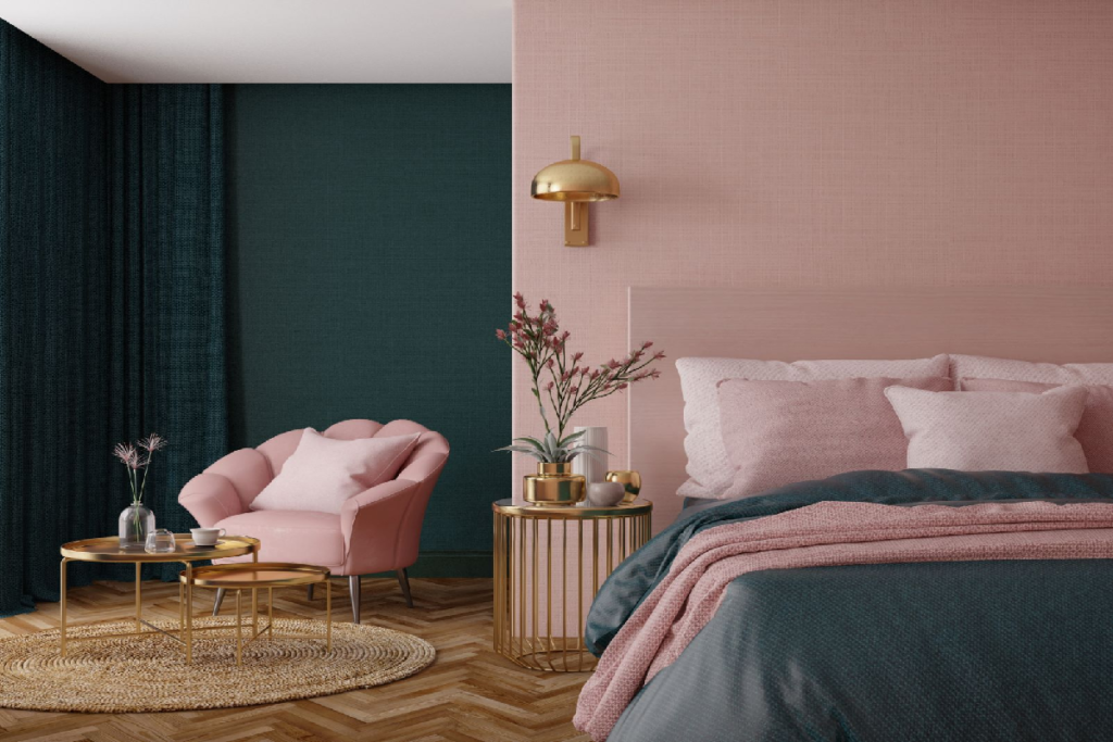 Five Amazing Pink Two Colour Combinations For Bedroom Afra Electrical